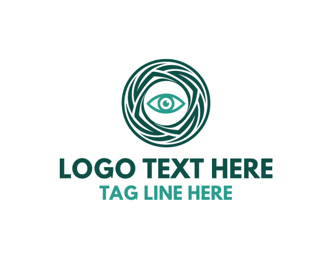 Visionary Swirl Eye Logo