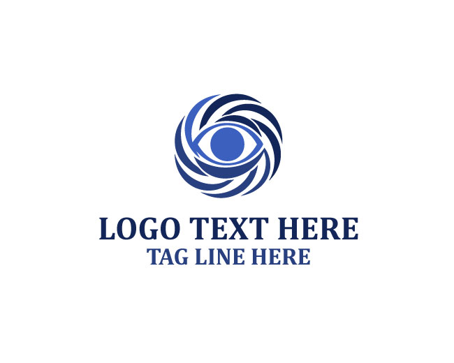 Orbit Swirl Eye Logo