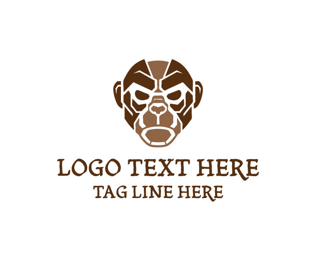 Cyber Monkey Robot Logo