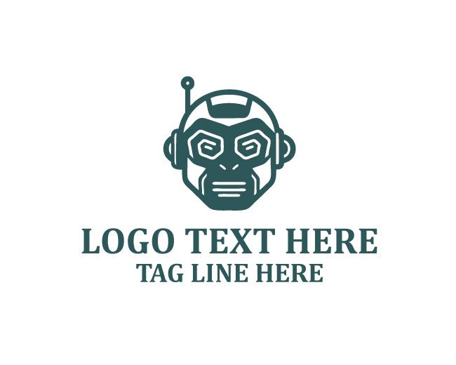 Quantum Monkey Robot Logo