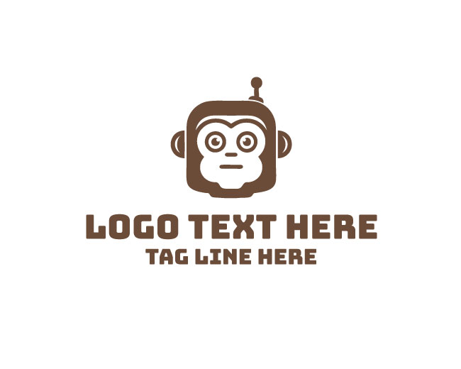  Robo Primate Logo