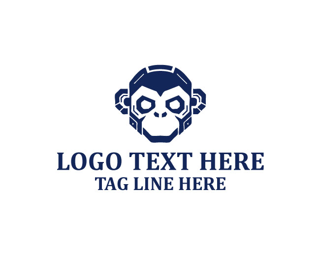  Intelligent Ape Robot Logo