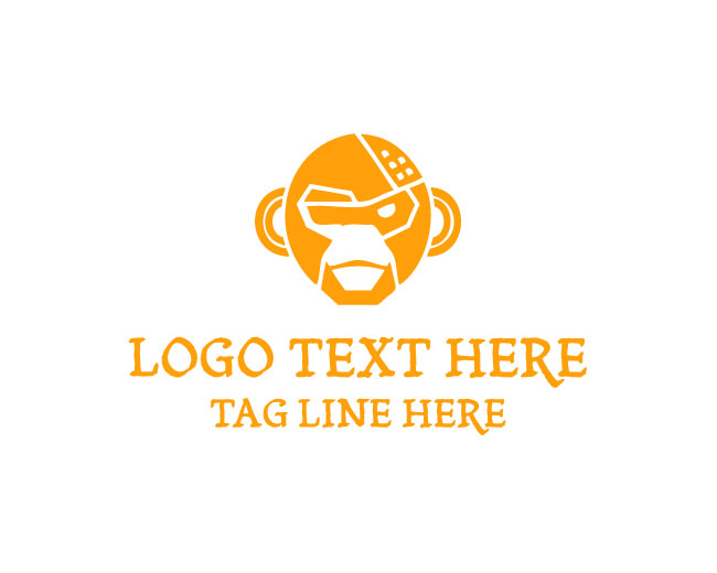 Astro Monkey Robot Logo