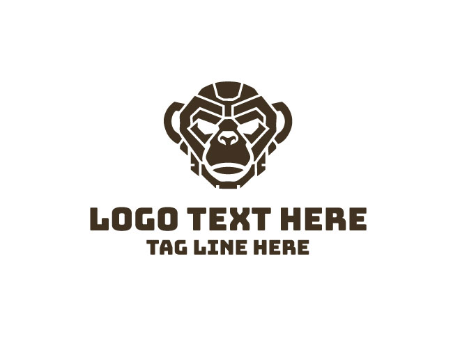 Monkey Robot Logo
