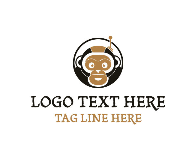 Titan Monkey Robot Logo