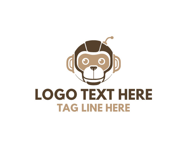 Monkey Matrix Robot Logo
