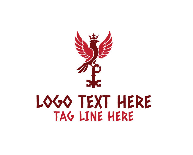 Bird Key Sky Feather Logo