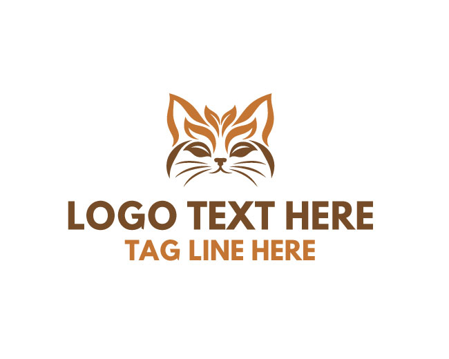 Eco Cat Organic Paw Logo