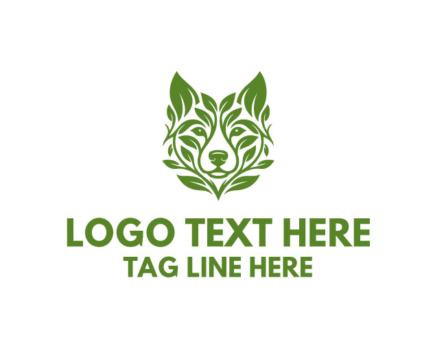Eco Dog Nature Bark Logo