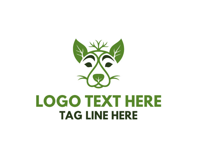 Eco Dog Earth Whisker Logo