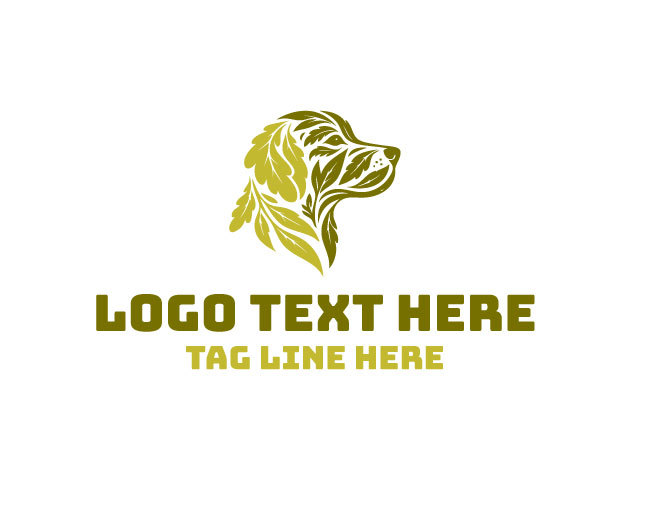 Eco Dog Green Flare Logo
