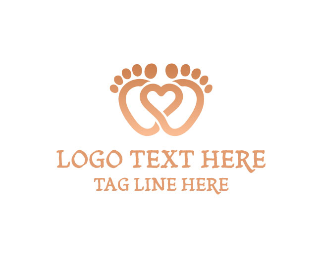  Baby Love Footprint Sunshine Baby Logo