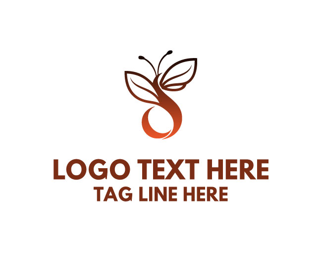 Letter S Bee Golden Buzz Logo