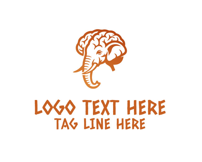 Mind Elephant Thought Trail Logo