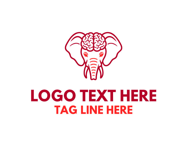  Mind Elephant Focus Wave Logo
