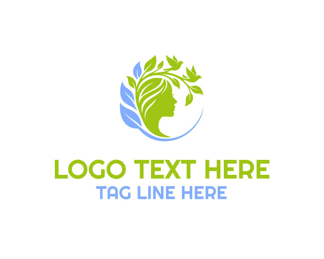  Nature Head Tree Brain Logo