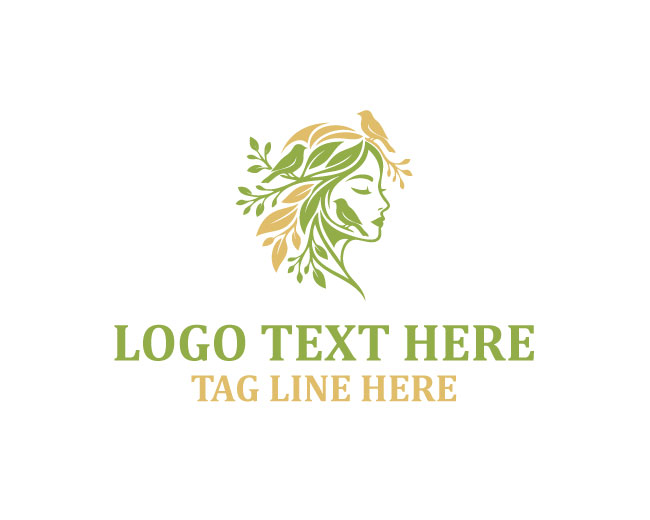  Nature Head Leaf Horizon Logo