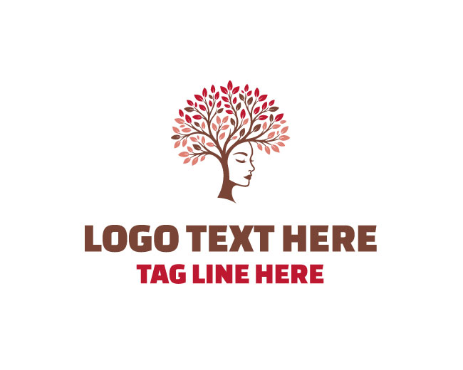 Nature Head Earth Mind Logo