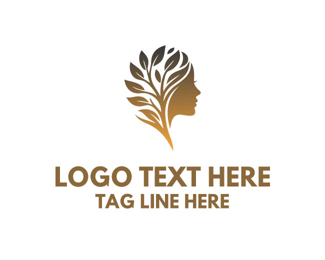 Nature Head Green Path Logo