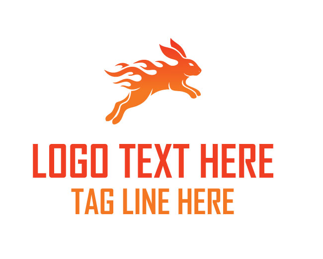 Rabbit Flame Logo