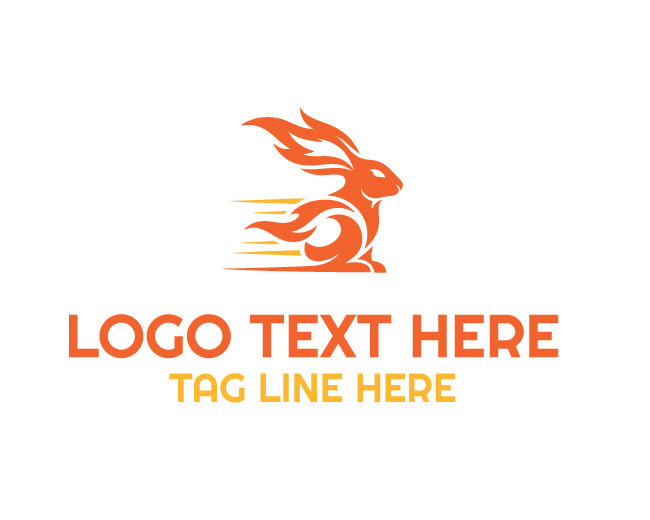  Rabbit Fire Wing Logo