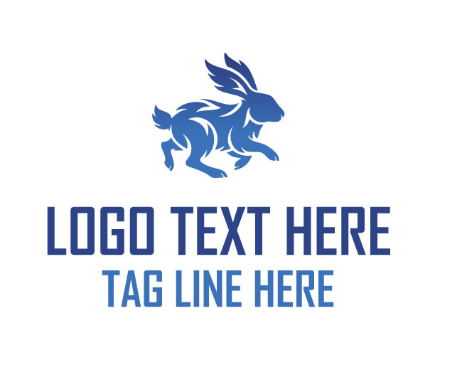Rabbit Flame Burst Logo