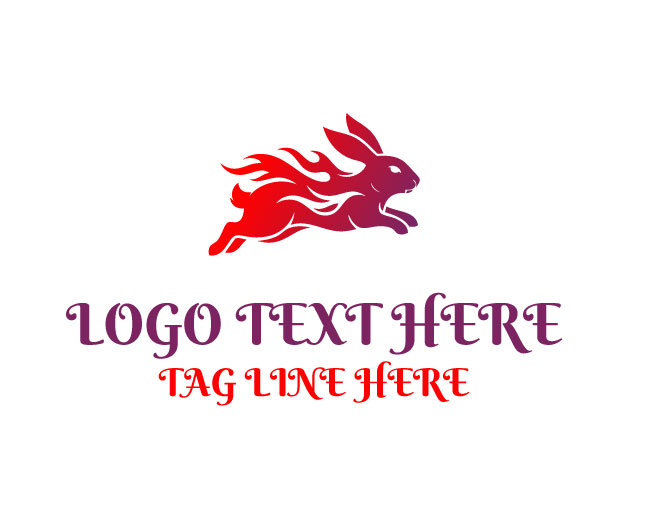 Volcano Rabbit Logo