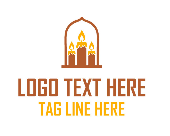 Candle Light Glow Logo