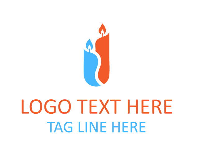 Candle Flame Aura Logo