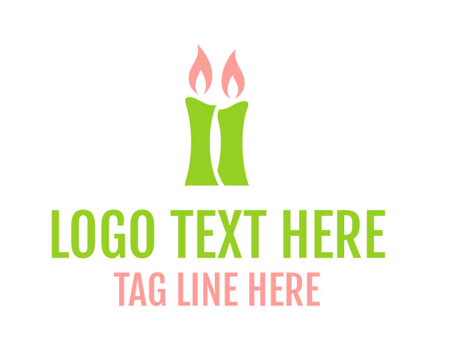 Candle Ember Glow Logo