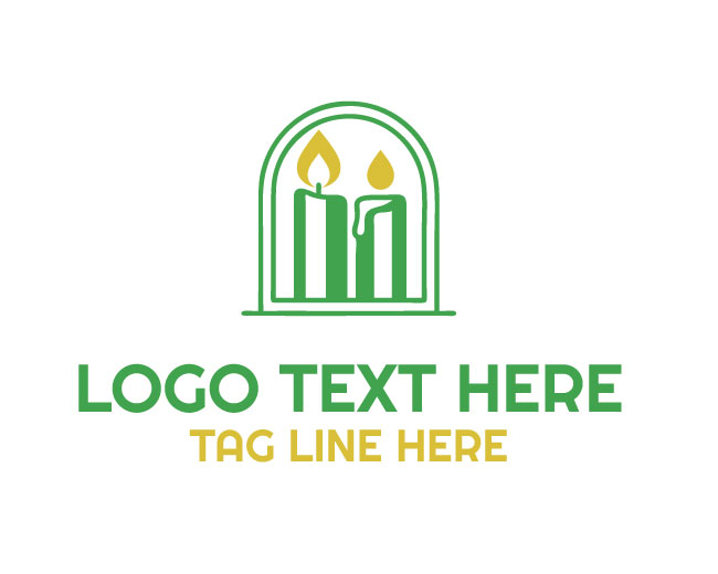 Candle Radiant Glow Logo