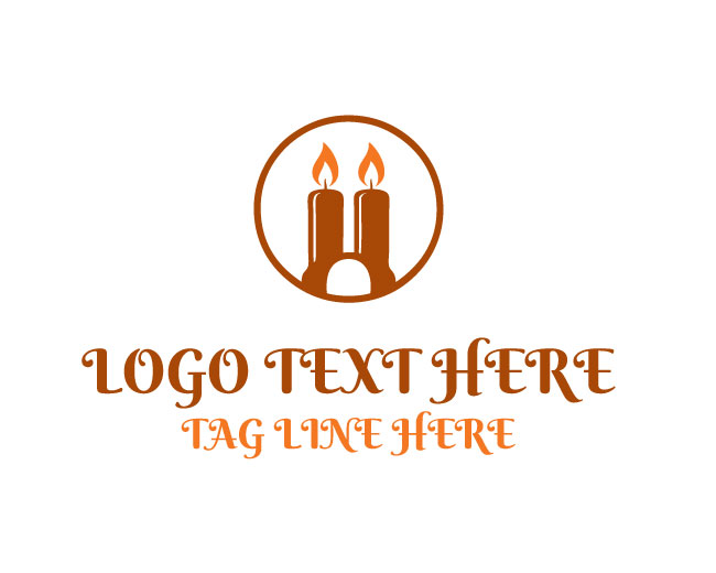 Candle Spark Light Logo