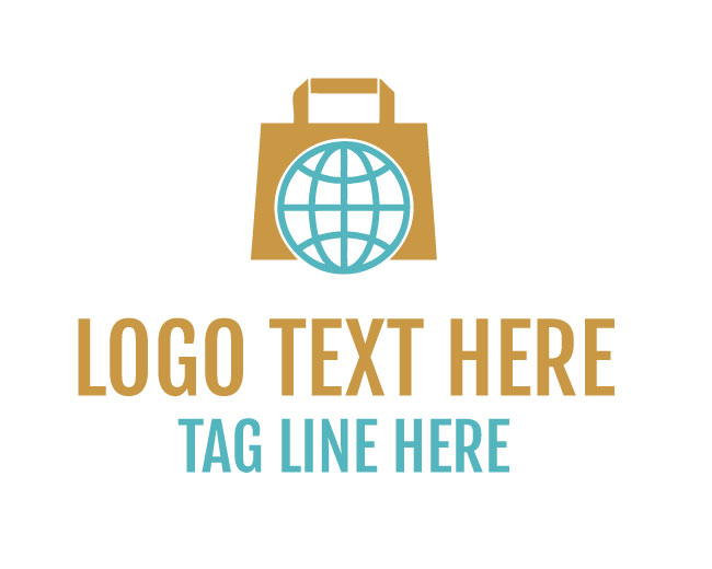  Global Shop Cart World Logo