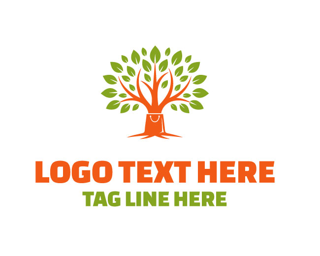 Shopping Bag Motion Logo