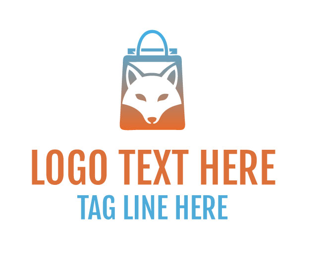Shopping Bag Ecom Logo