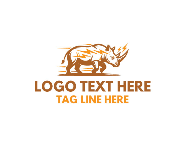 Bolt Rhino Volt Horn Logo