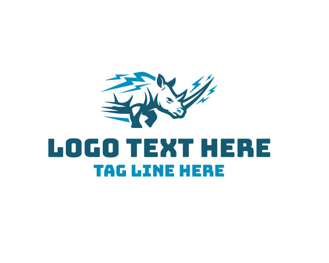 Bolt Rhino Lightning Core Logo