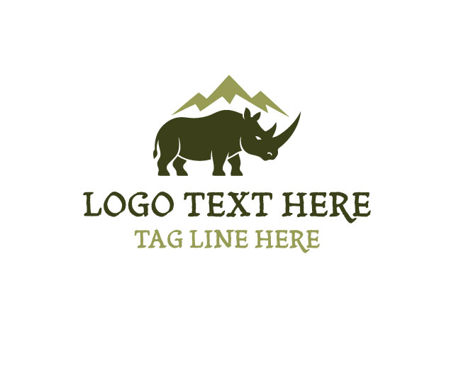 Mountain Rhino Peak Horn Logo