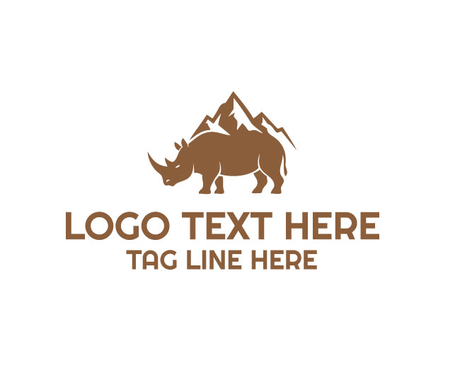 Mountain Rhino Ridge Horn Logo