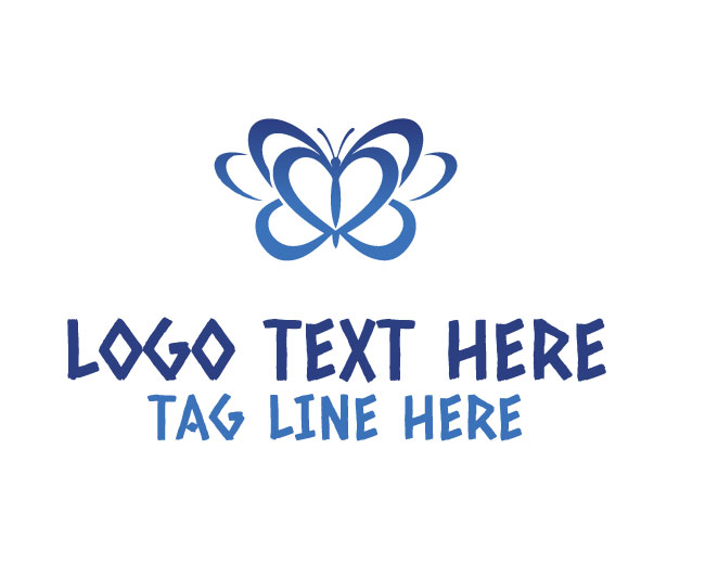  Butterfly Heart Serenity Logo