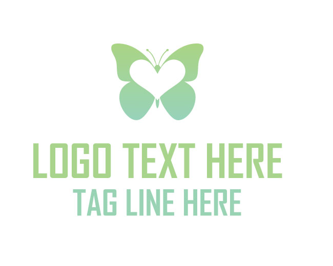 Butterfly Heart Grace Logo