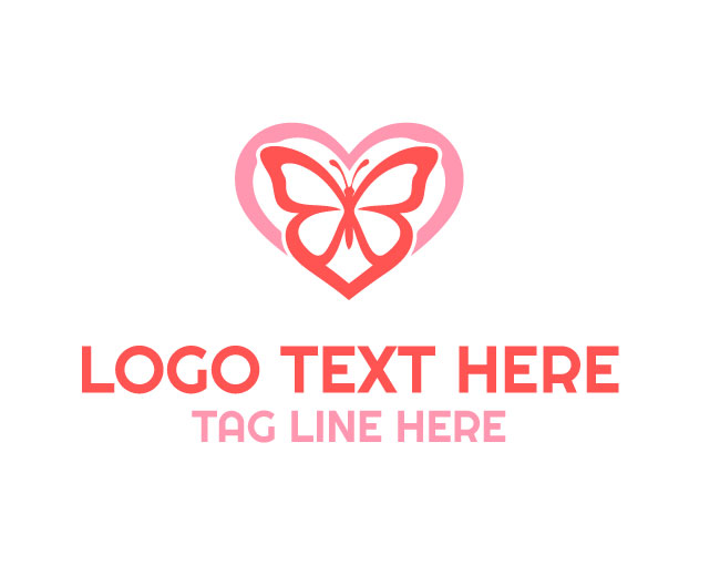 Butterfly Heart Motion Logo