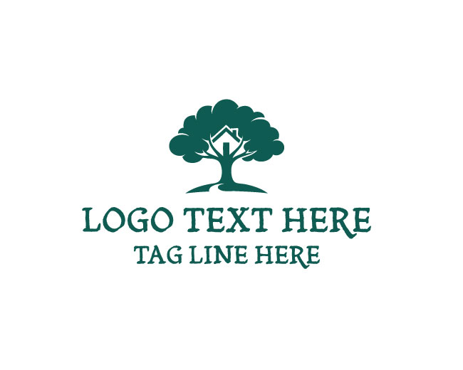 Nature Home Earth Nest Logo