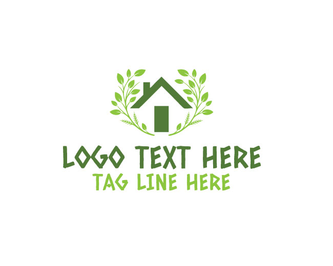 Nature Home Green Villa Logo