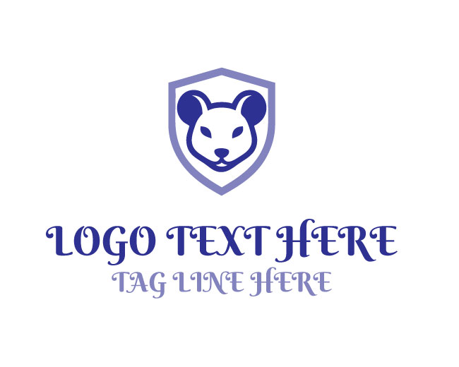 Mouse Head Icon Logo