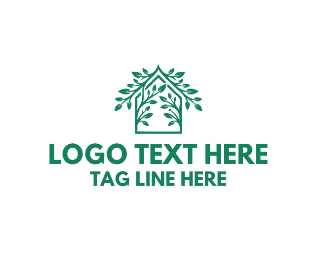 Nature Home Oasis Roof Logo