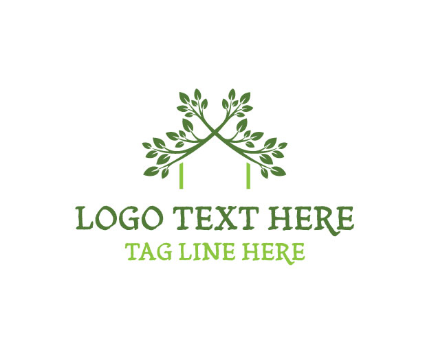 Nature Home Bloom House Logo