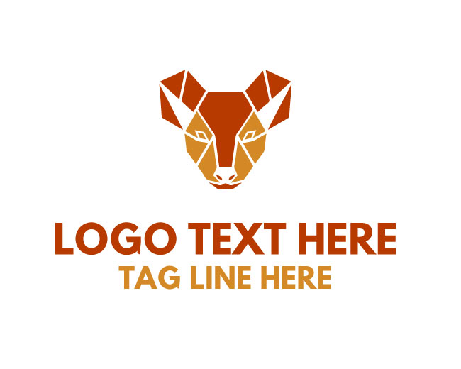 Cute Mouse Face Logo