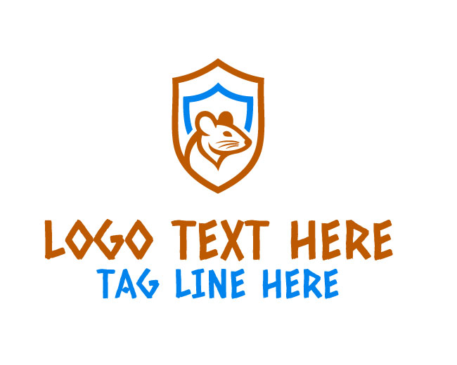  Smiley Mouse Face Logo