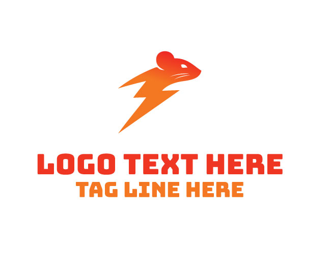  Charming Mouse Face Logo